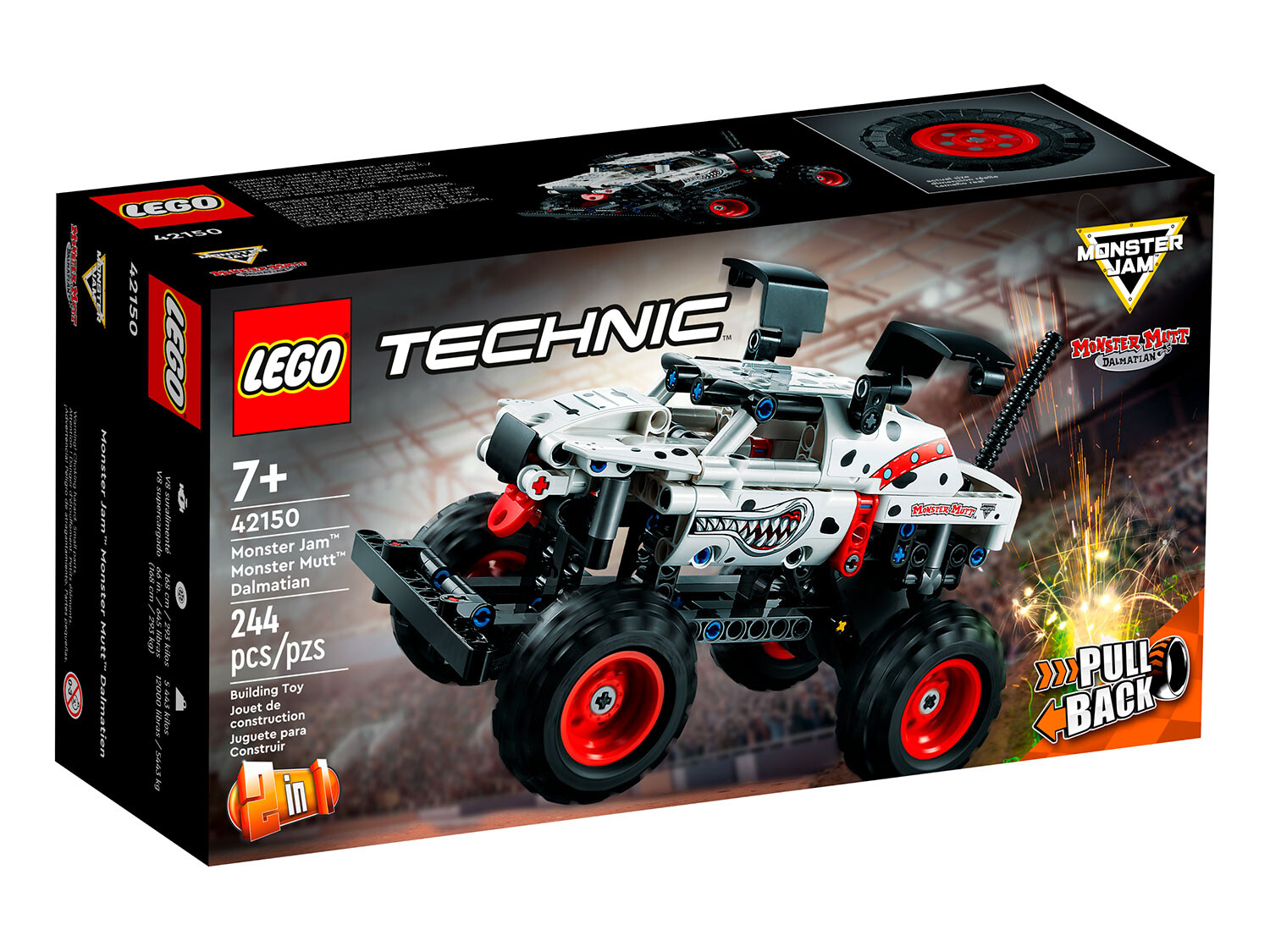 

Конструктор Lego Technic Monster Jam Монстр-дворняга далматинец (42150)