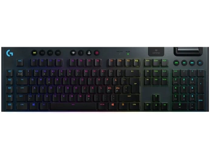 

Клавиатура Logitech G915 LIGHTSPEED черный (920-009111)