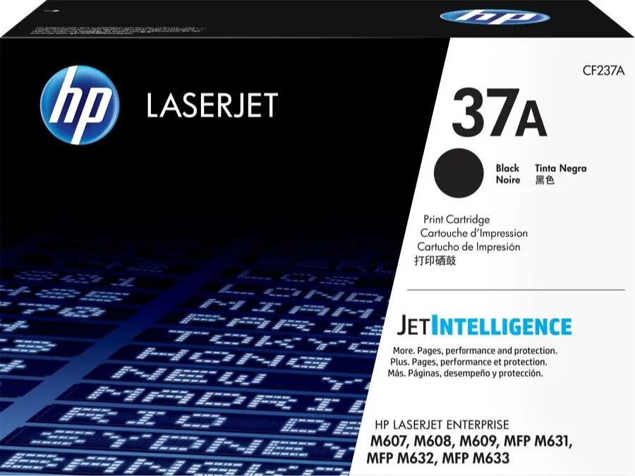 

Картридж HP 37A CF237A черный
