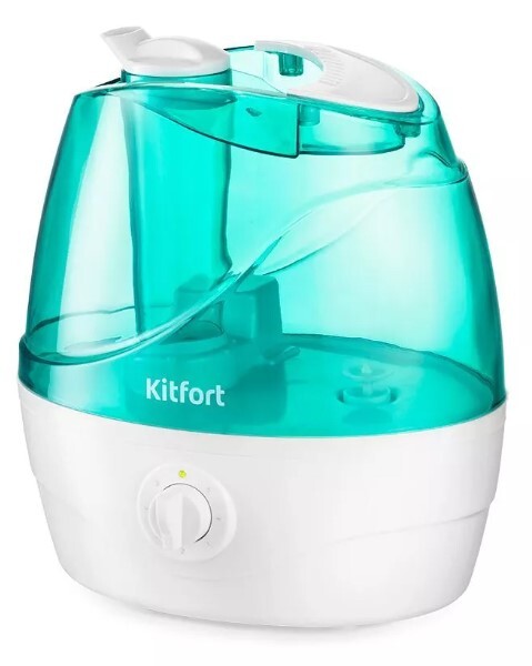 

Увлажнитель воздуха Kitfort KT-2834-3 бело-бирюзовый