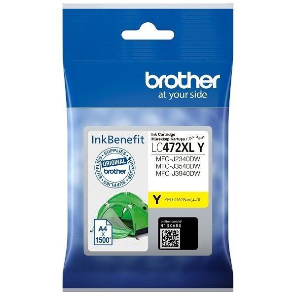 

Картридж Brother LC472XLY желтый