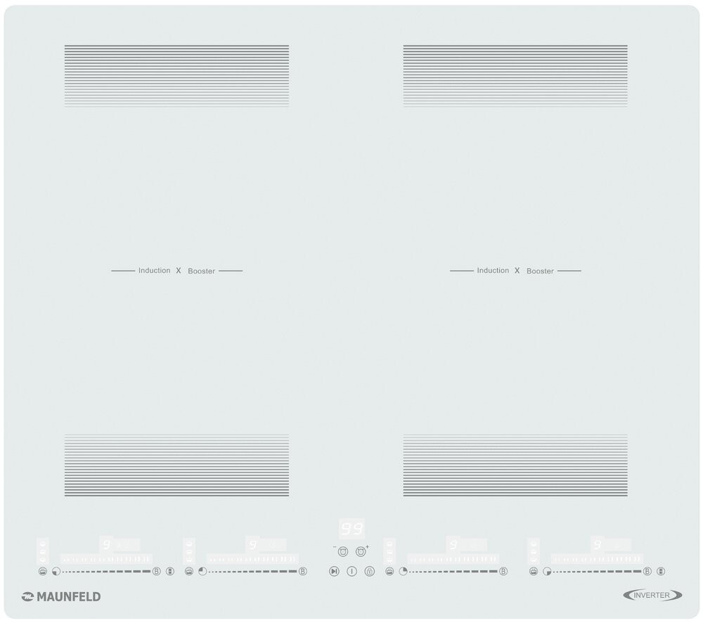 

Электрическая варочная панель Maunfeld CVI594SF2WHD Inverter