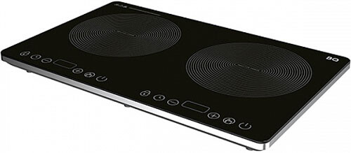 

Настольная плита BQ HP105W Черный-Серебро