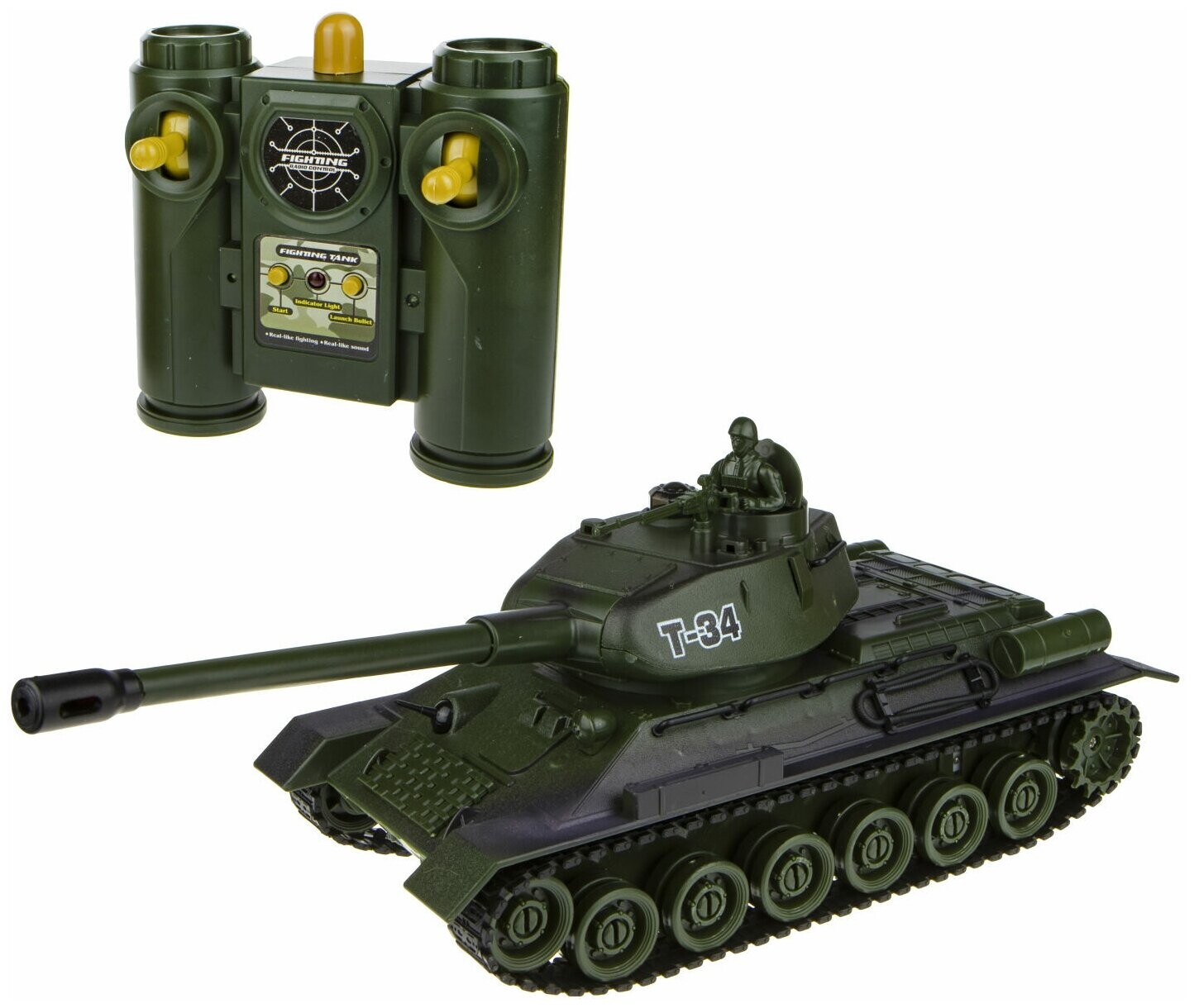 

Игрушка на радиоуправлении 1 TOY Взвод. Танковый бой (Т17686)