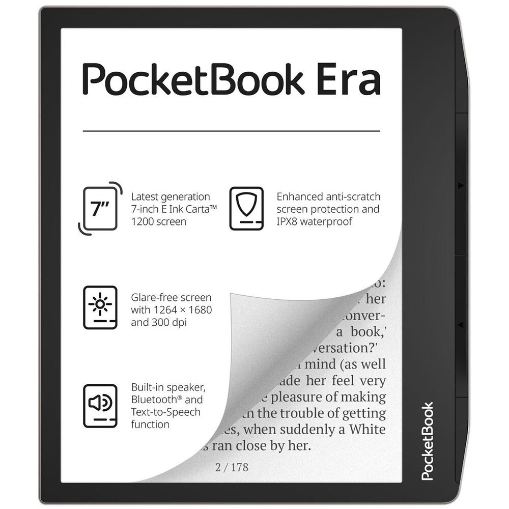 

Электронная книга PocketBook 700 ERA 16Gb Stardust Silver (серебристый) (PB700-U-16-WW)