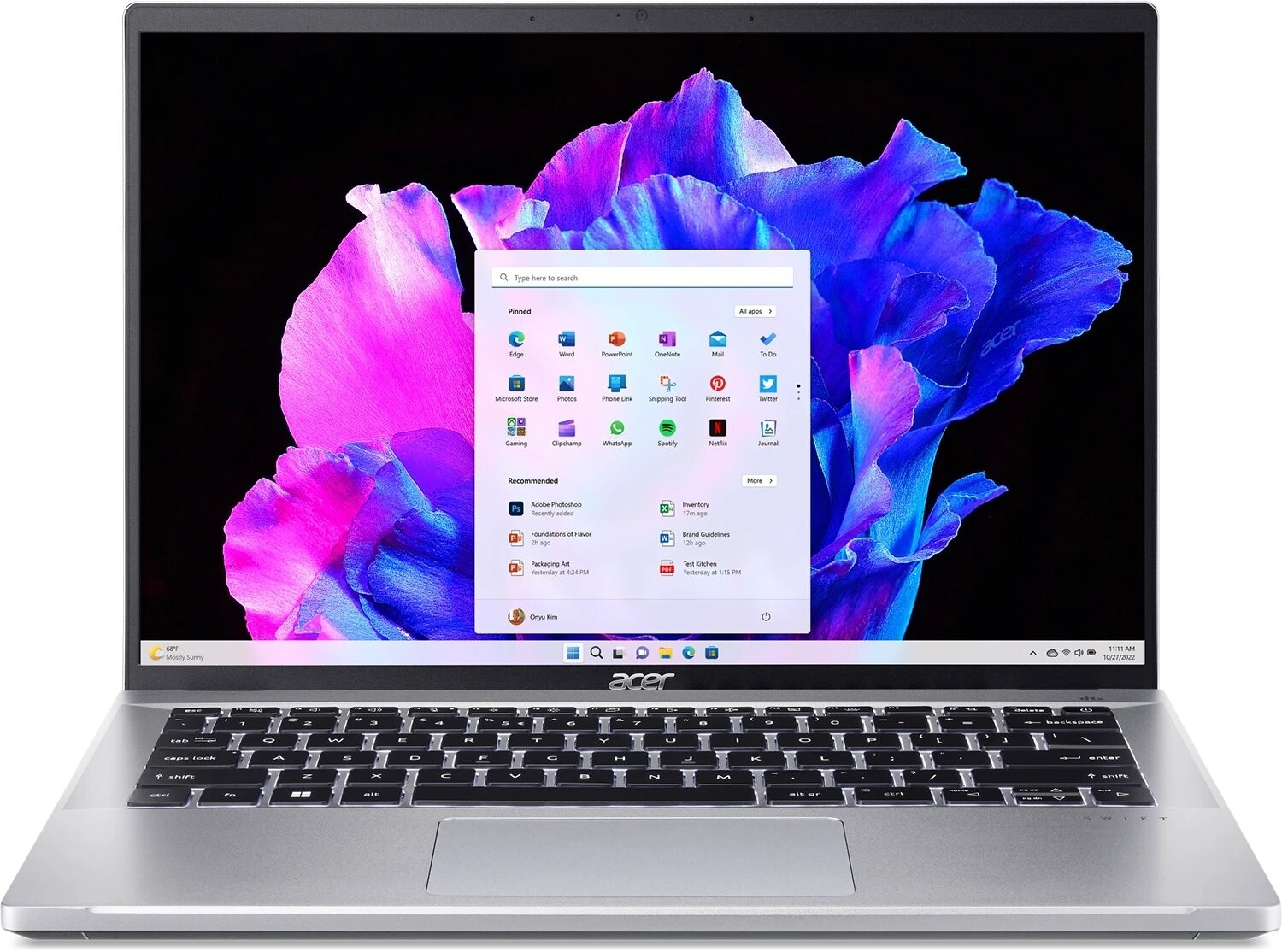 

Ноутбук Acer Swift Go 14 SFG14-71-51EJ Win 11 Home silver (NX.KMZCD.002)