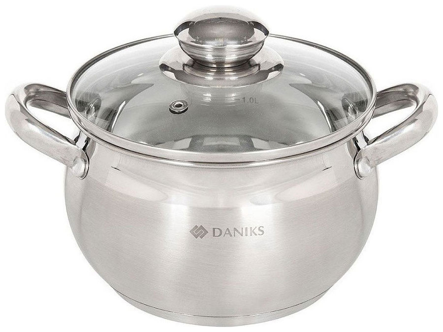 

Кастрюля Daniks SD-18 3л