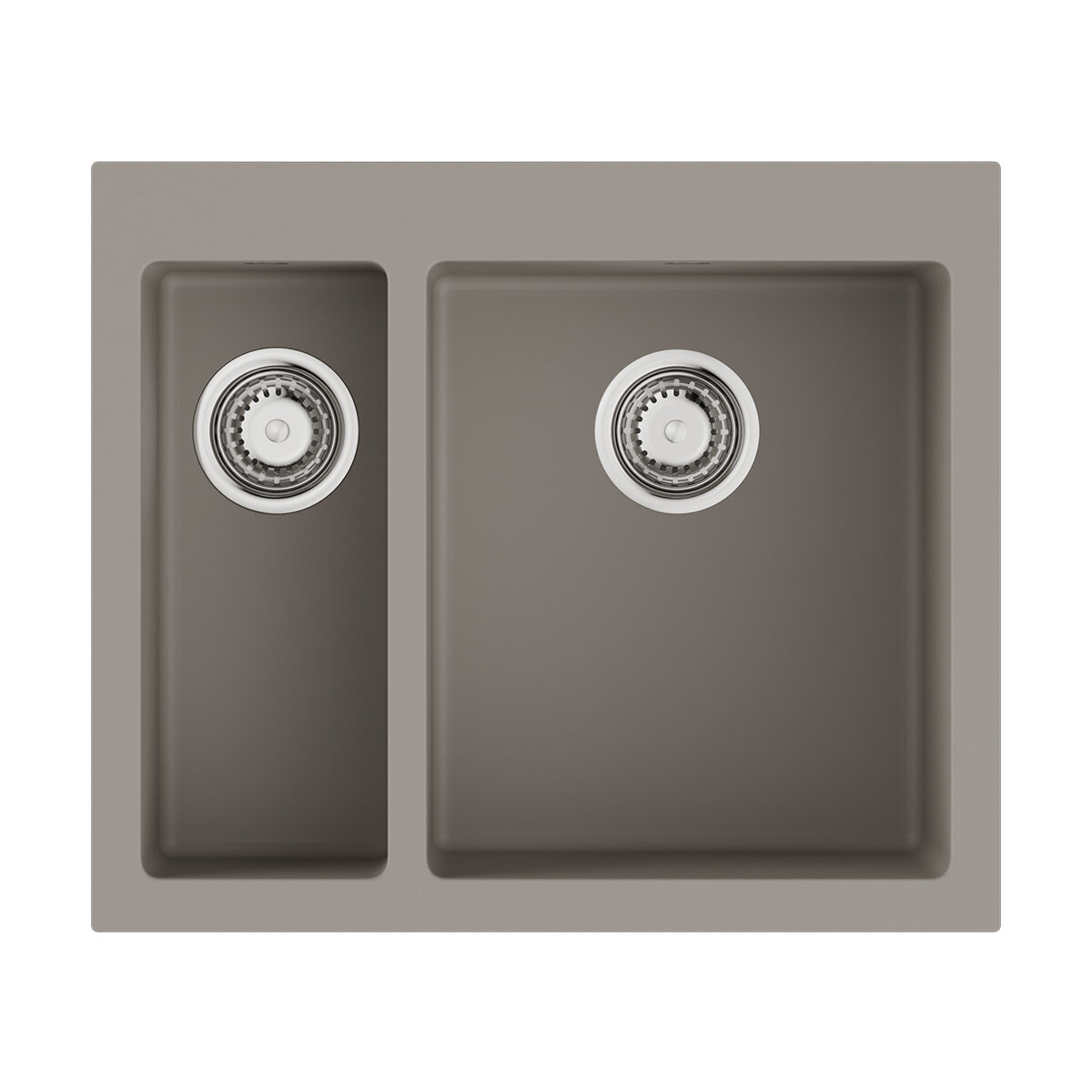 

Кухонная мойка Omoikiri Bosen 59-2A-GR Artceramic/Leningrad grey