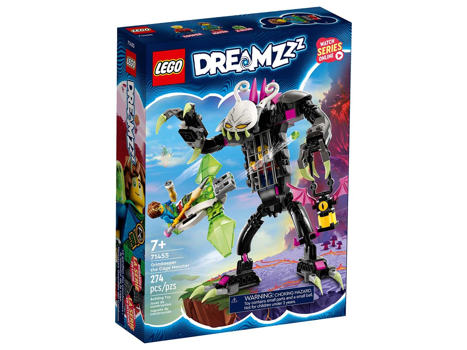 

Конструктор Lego Dreamzzz Монстр в клетке Гримкипер (71455)