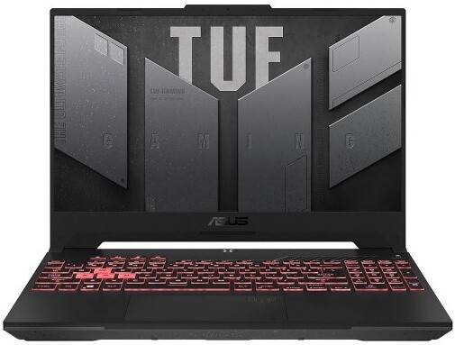 

Ноутбук ASUS TUF Gaming F15 FX507ZC4-HN078 Intel Core i7 12700H 2300MHz/16GB/512GB SSD/Без ОС Grey (90NR0GW1-M00A40)