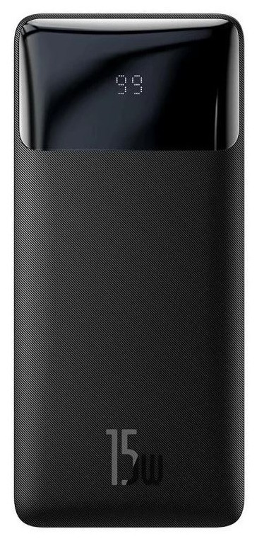 

Внешний аккумулятор Baseus Bipow Digital Display Power bank 30000mAh 15W Black (PPDML-K01)