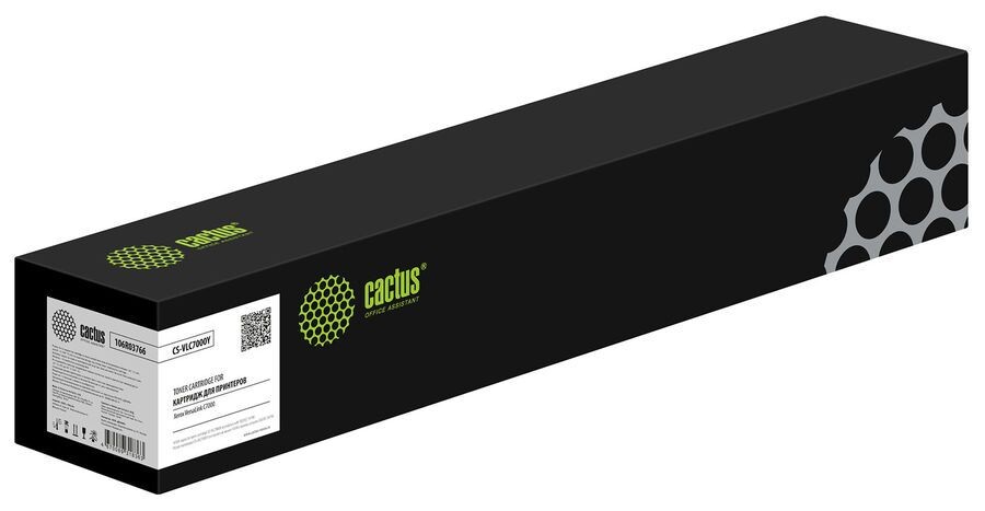 

Картридж Cactus CS-VLC7000Y 106R03766 желтый