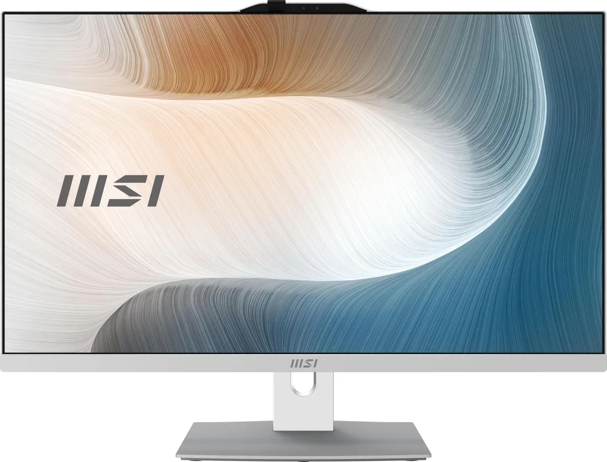 

Моноблок MSI Modern AM272P 1M-674RU Core 5 120U (1.4) 16Gb SSD512Gb Graphics Win 11 Pro GbitEth белый (9S6-AF8232-674)