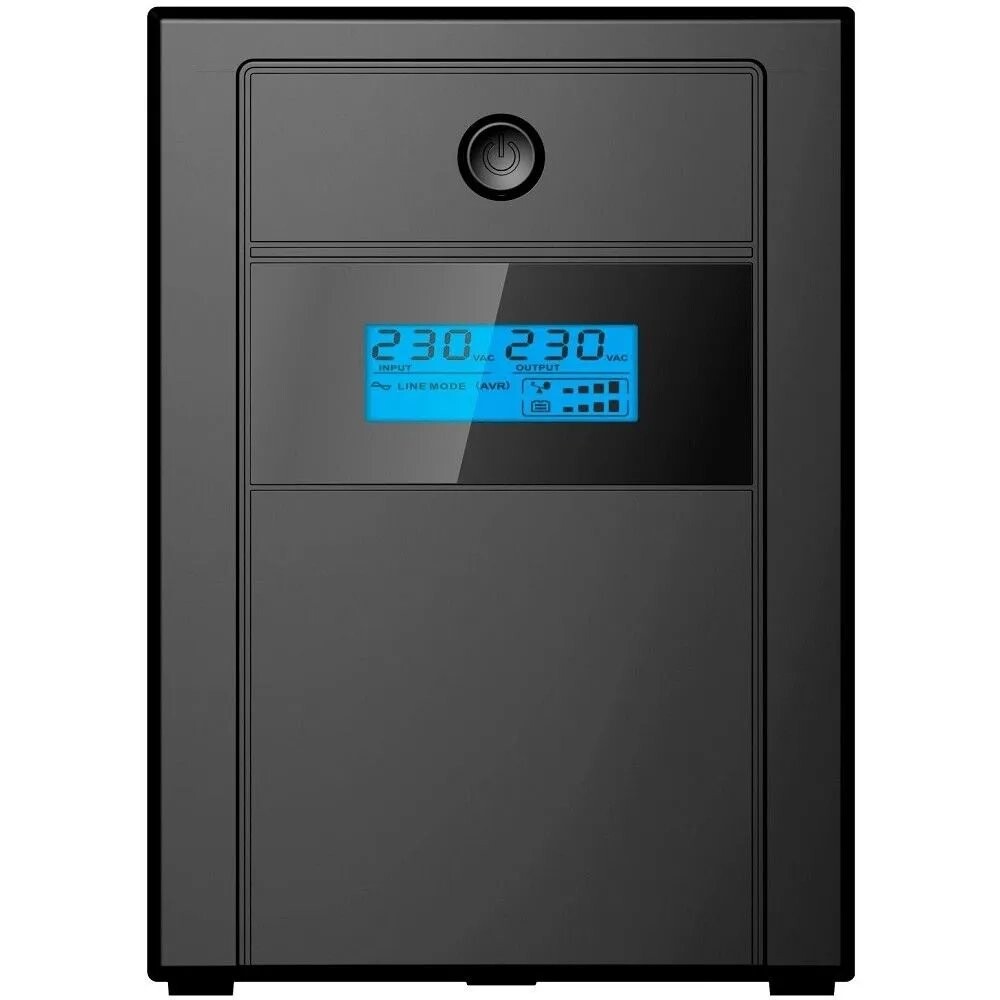 Источник бесперебойного питания Ippon Back Basic 1200 LCD Euro черный (1687965)