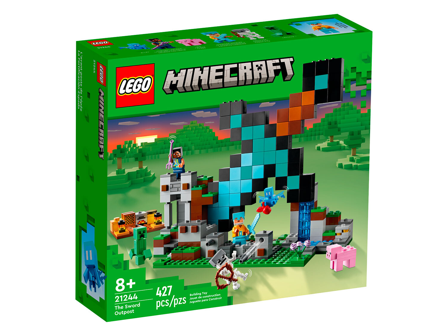 

Конструктор Lego Minecraft Пост охраны меча (21244)