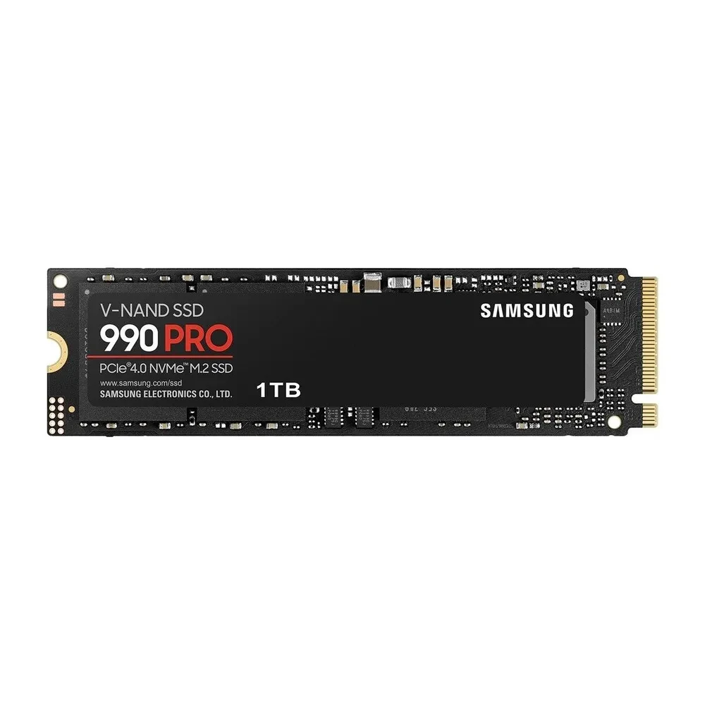 

SSD накопитель Samsung 990 PRO M.2 2280 1TB (MZ-V9P1T0B/AM)