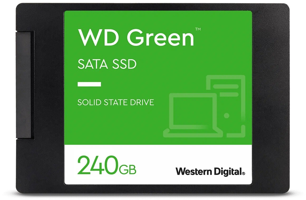 SSD накопитель Western Digital SATA/2.5/240GB SLC GREEN (WDS240G3G0A)