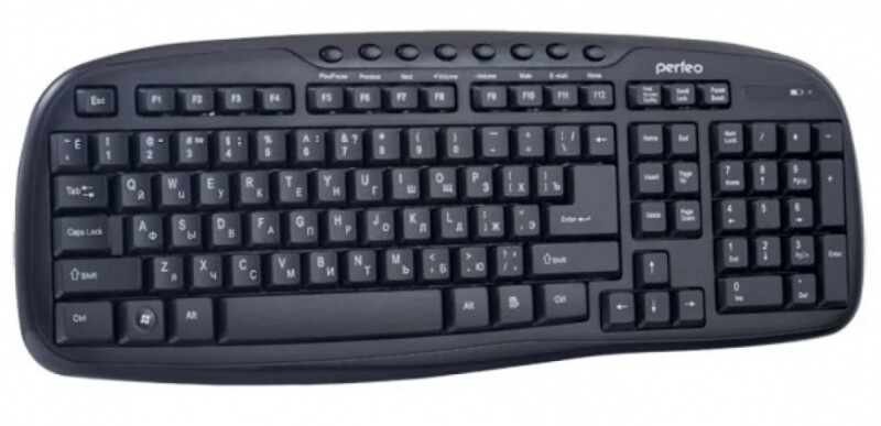 

Клавиатура Perfeo ELLIPSE чёрная (PF-5192)