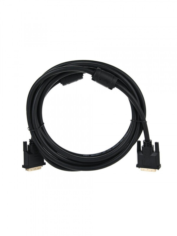 

Кабель VCOM 3м DVI-DVI Dual Link 25M-25M (VDV6300-3M)