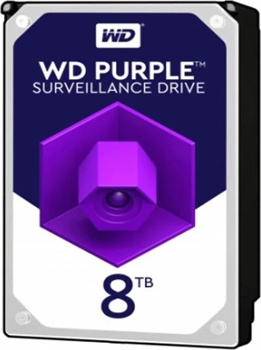 

Жесткий диск Western Digital Purple 8Tb (WD82PURX)