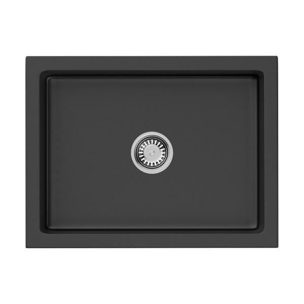 

Кухонная мойка Omoikiri Mikura 61-BL Natceramic/черный