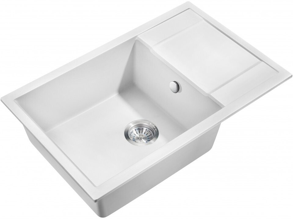 

Кухонная мойка Milacio Navarra 78 Cuarzo белый (MC.77052)