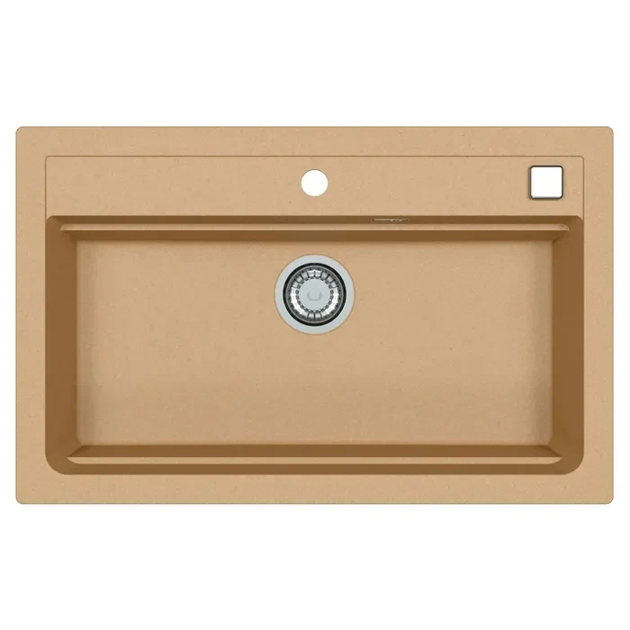 

Кухонная мойка Alveus Granital Atrox 40 Beige-G55 790х500х195 с сифоном, бежевая (1140445)