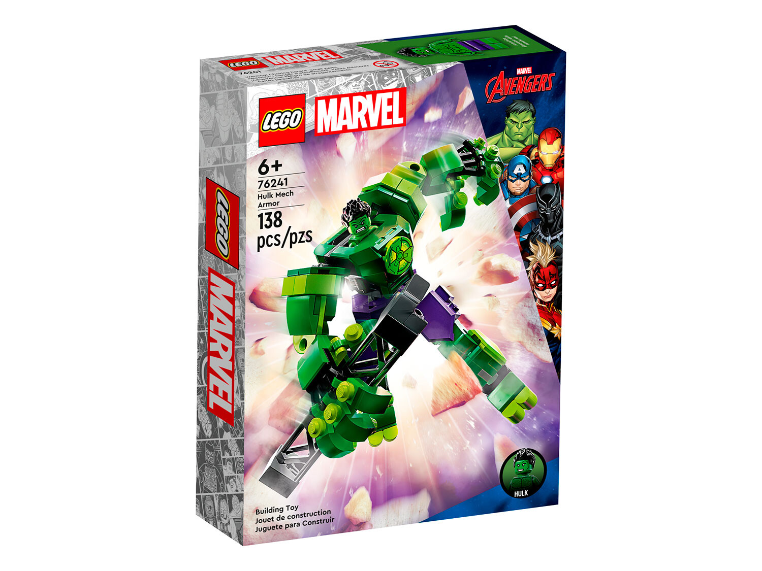 

Конструктор LEGO Marvel Super Heroes Халк Механическая броня (76241)