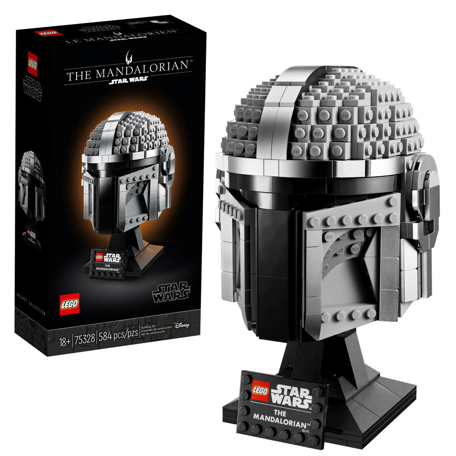 

Конструктор Lego Star Wars Шлем Мандалорца (75328)