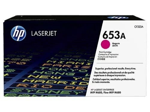 

Картридж HP CF323AC (653A) пурпурный