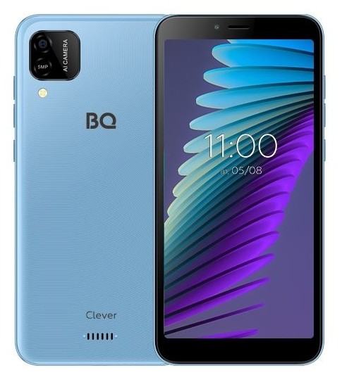 

Телефон BQ 5765L CLEVER SKY BLUE