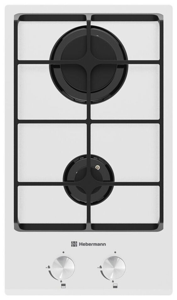 

Газовая варочная панель Hebermann HBGG 302.1 W