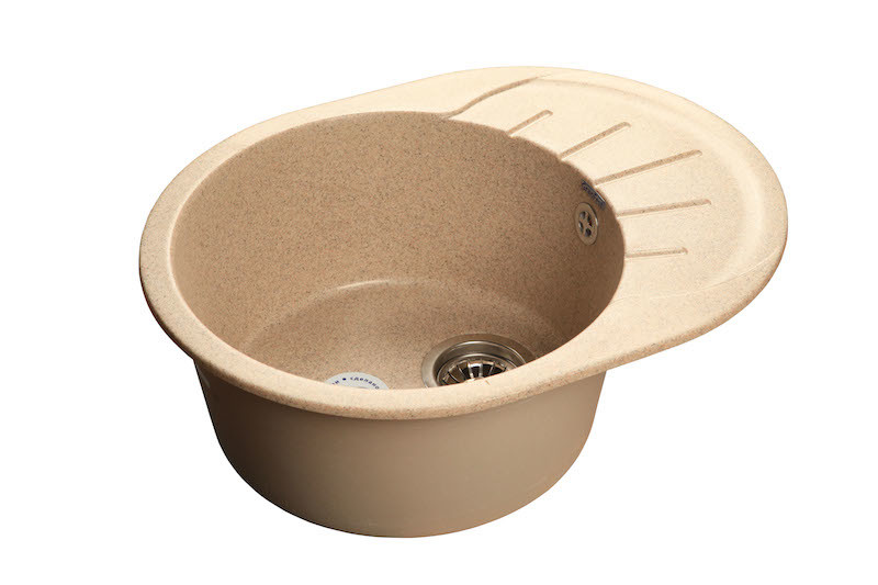 

Кухонная мойка GranFest Rondo GF-R580L песочный (302)
