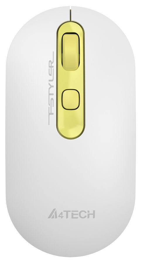 

Компьютерная мышь A4Tech Fstyler FG20 Daisy белый/желтый