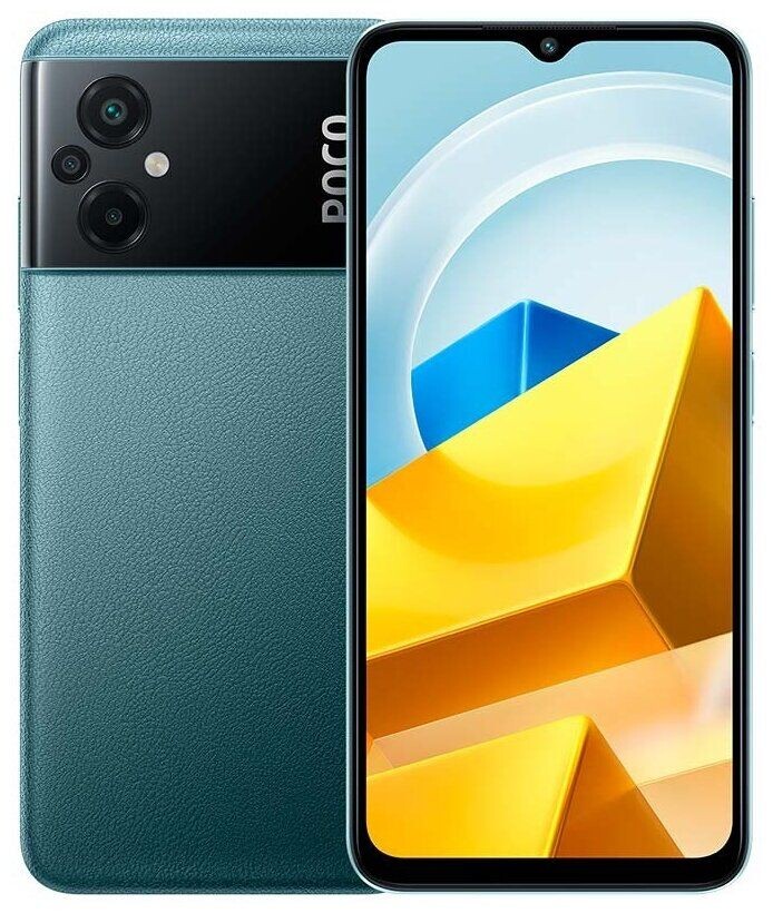 

Телефон POCO M5 4/64Gb зеленый