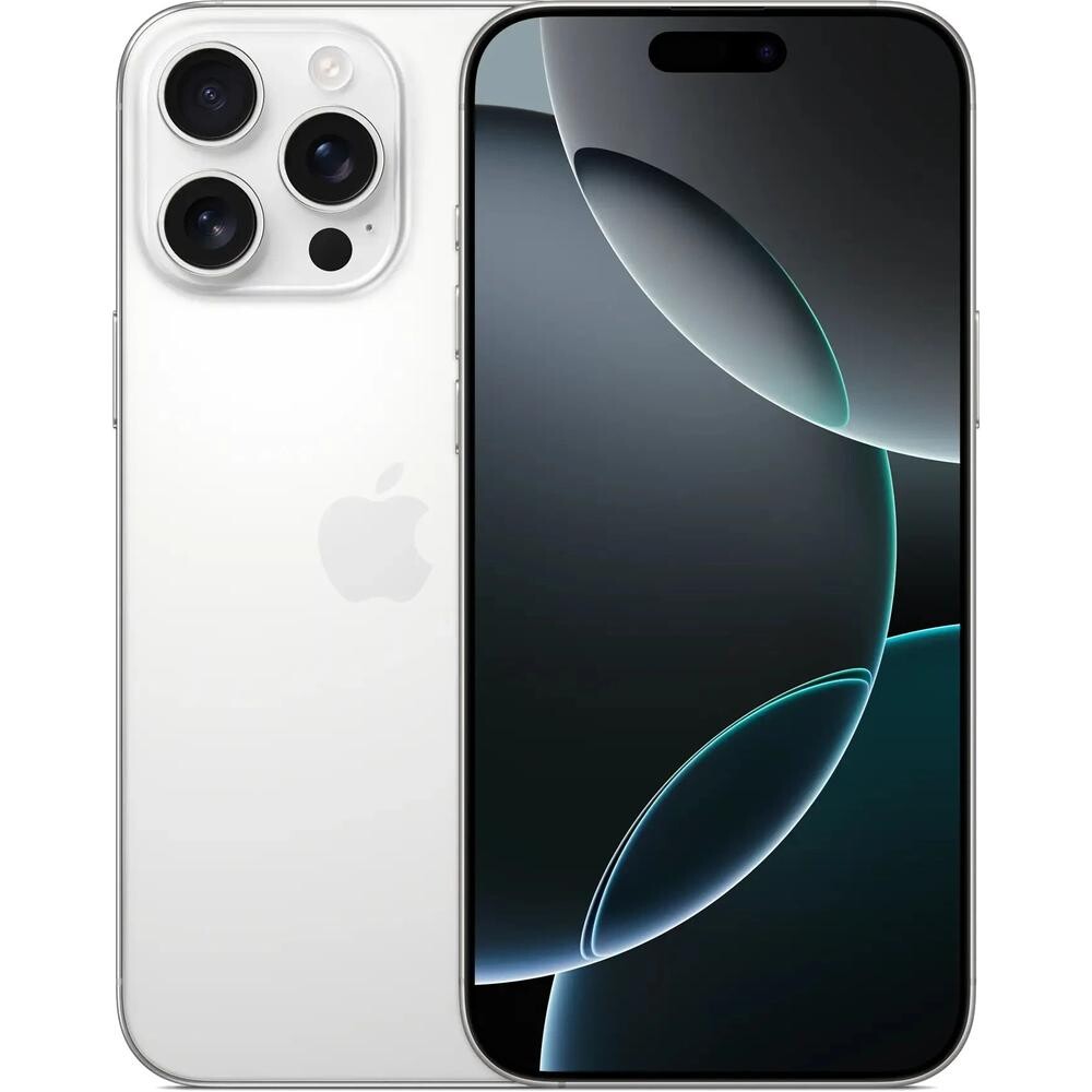 

Телефон Apple iPhone 16 Pro Max 512Gb (A3297) белый титан