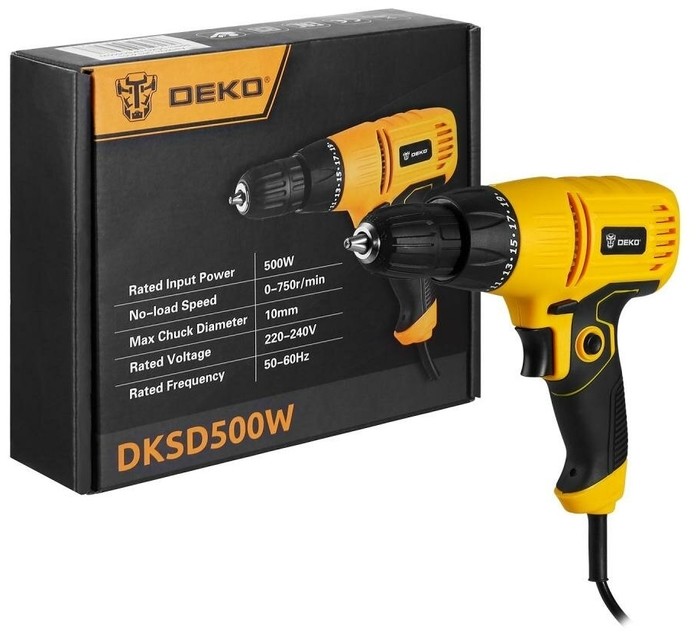 

Дрель Deko DKSD500W (063-4053)