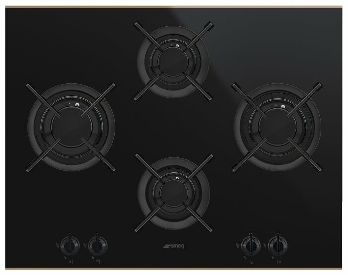 

Газовая варочная панель Smeg PV664LCNR