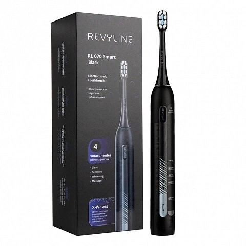 

Электрическая зубная щётка Revyline RL 060 чёрная