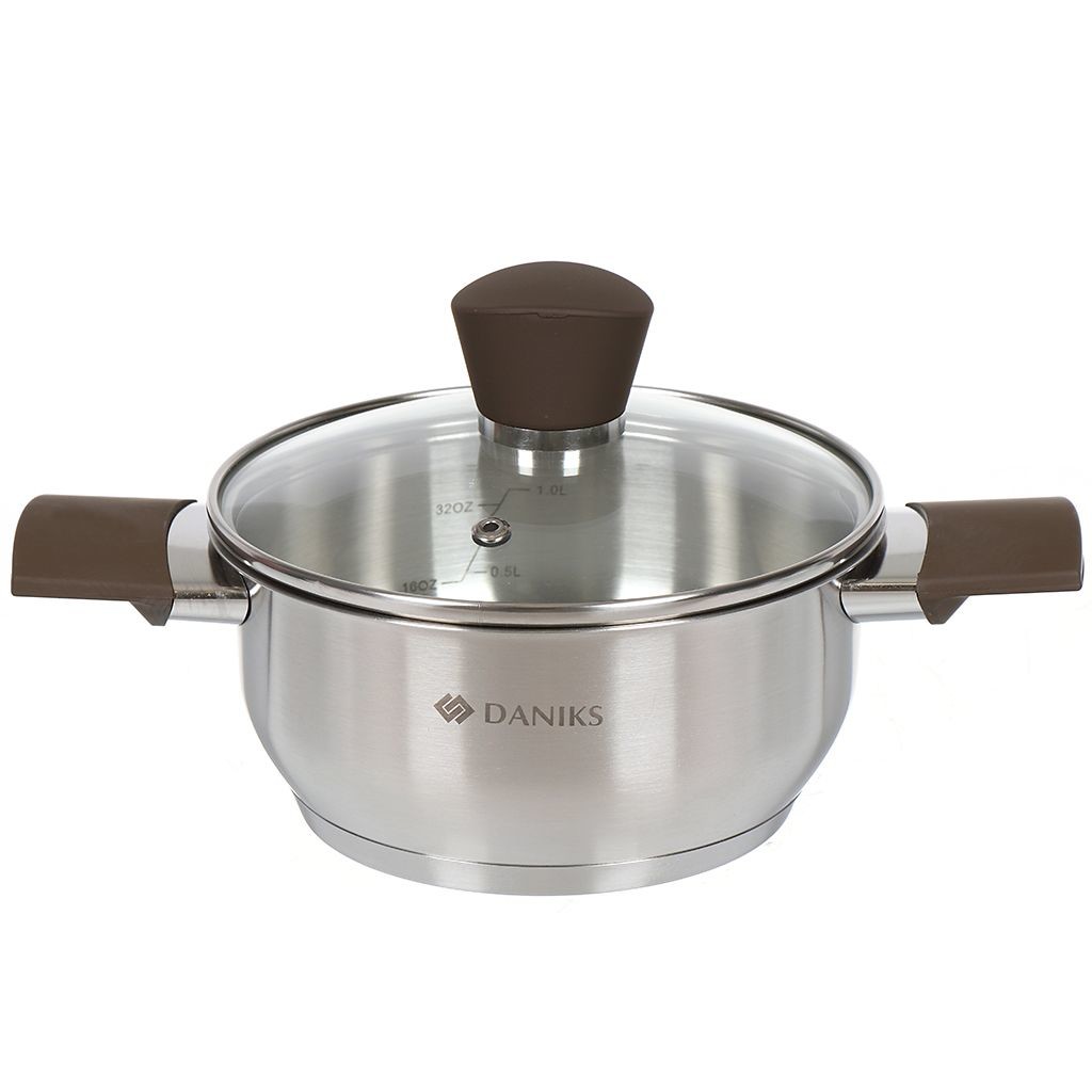 

Кастрюля Daniks Savory SD-A95-16 1,5л (363384)