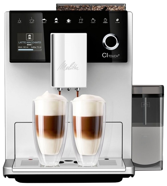 

Кофемашина Melitta Caffeo F 630-101 CI Touch серебристый