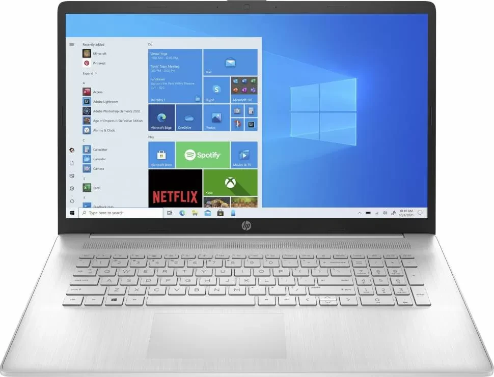 

Ноутбук HP 17-cp2153ng Win 11 Home silver (7P7M4EA)