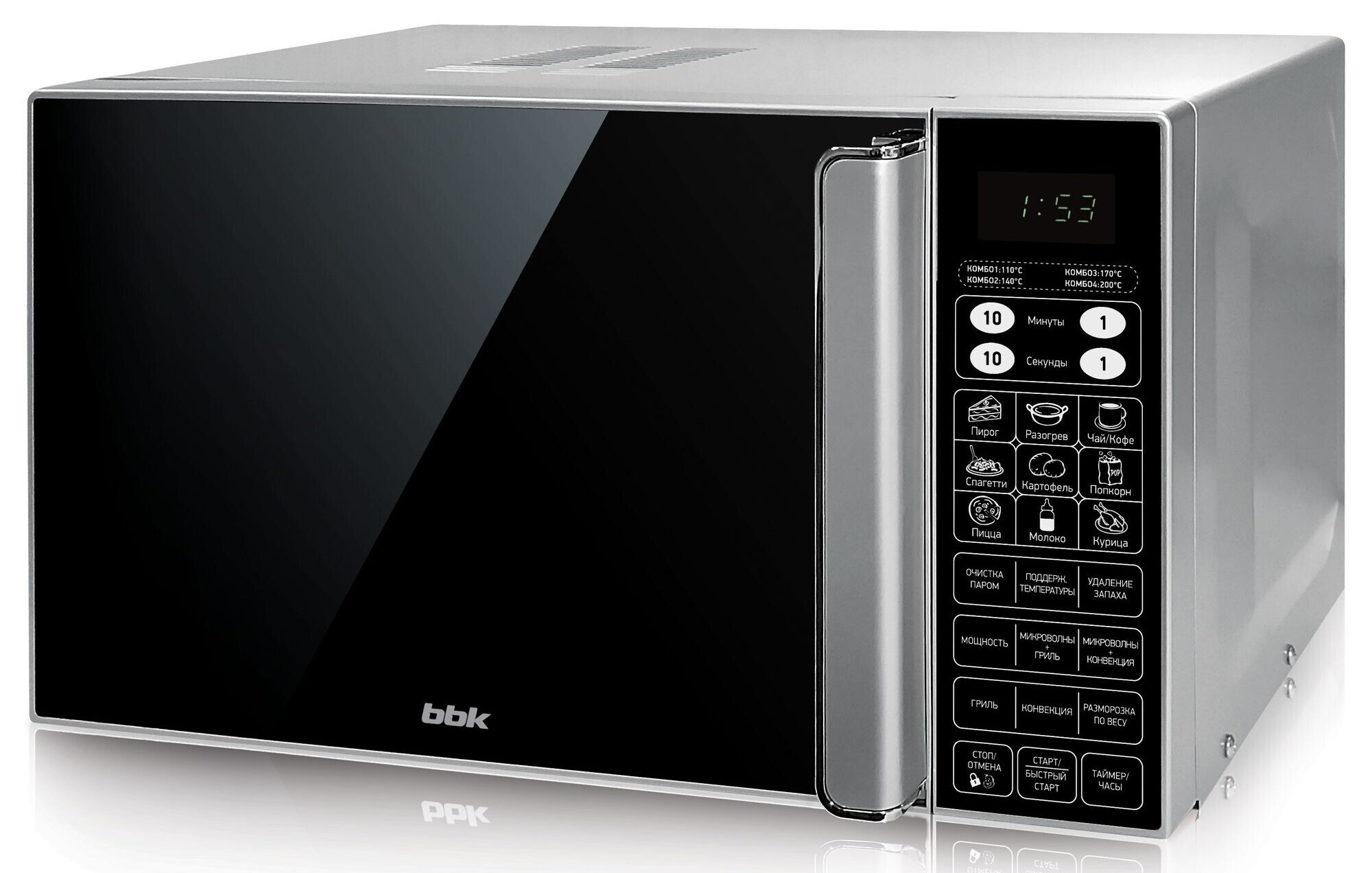 

Микроволновая печь BBK 23MWC-982S/SB-M