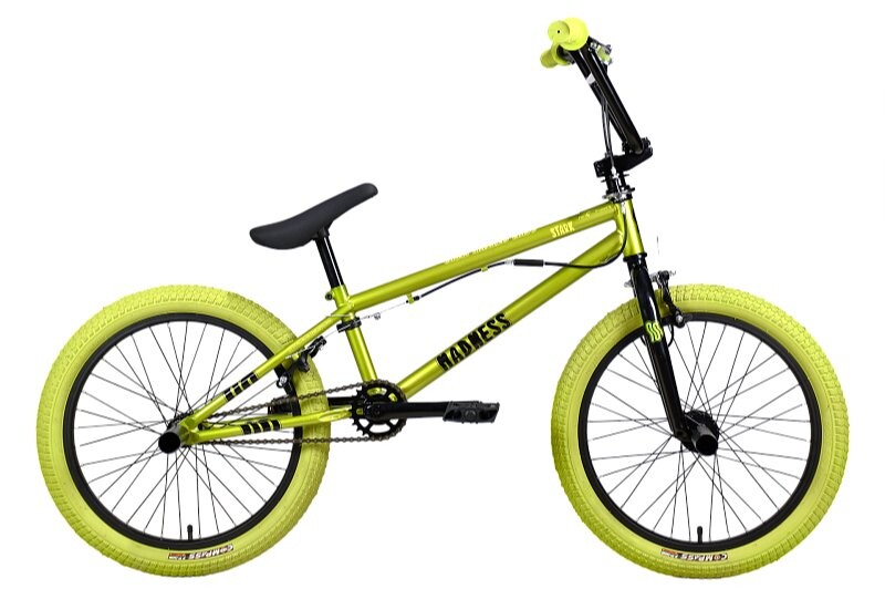 

Велосипед взрослый Stark Madness BMX 3 зеленый металлик/черный, зеленый/хаки (HQ-0014374)