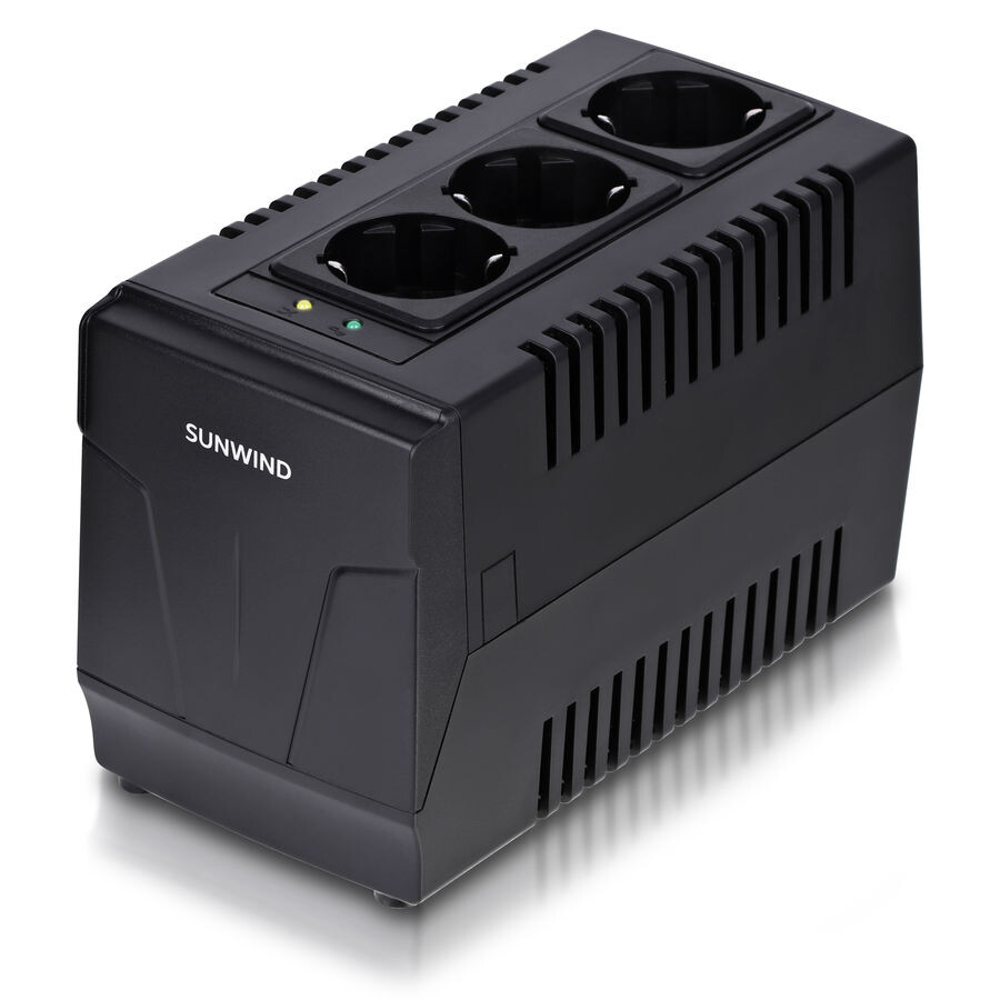 

Стабилизатор напряжения Sunwind AVR-1500 черный