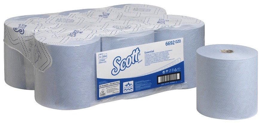 

Бумажное полотенце Kimberly Scott Essential MAX 6692 синий