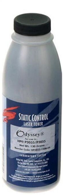 

Тонер Static Control HP2055-120B-OS черный 120гр.