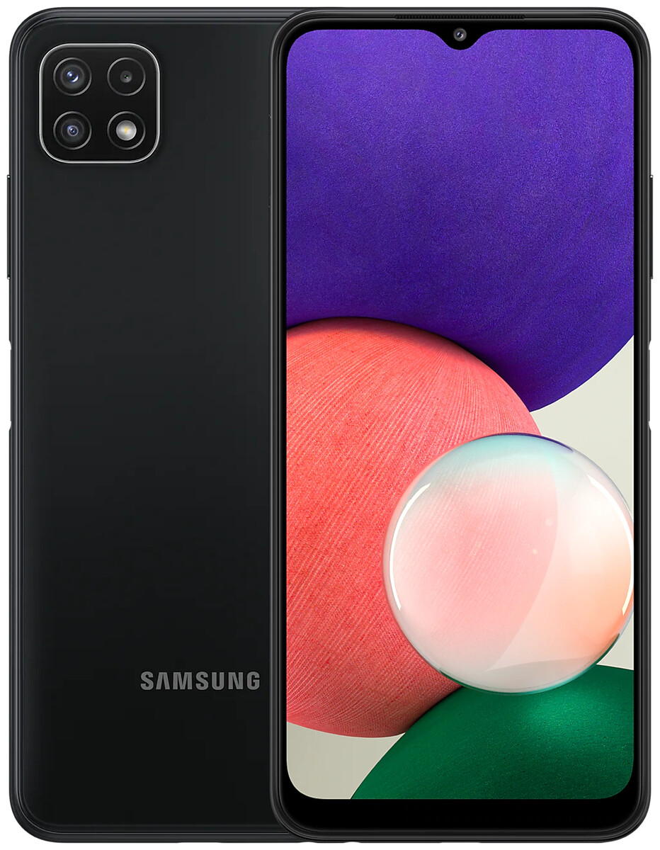 

Телефон Samsung Galaxy A22s 4/128Gb серый (SM-A226B)
