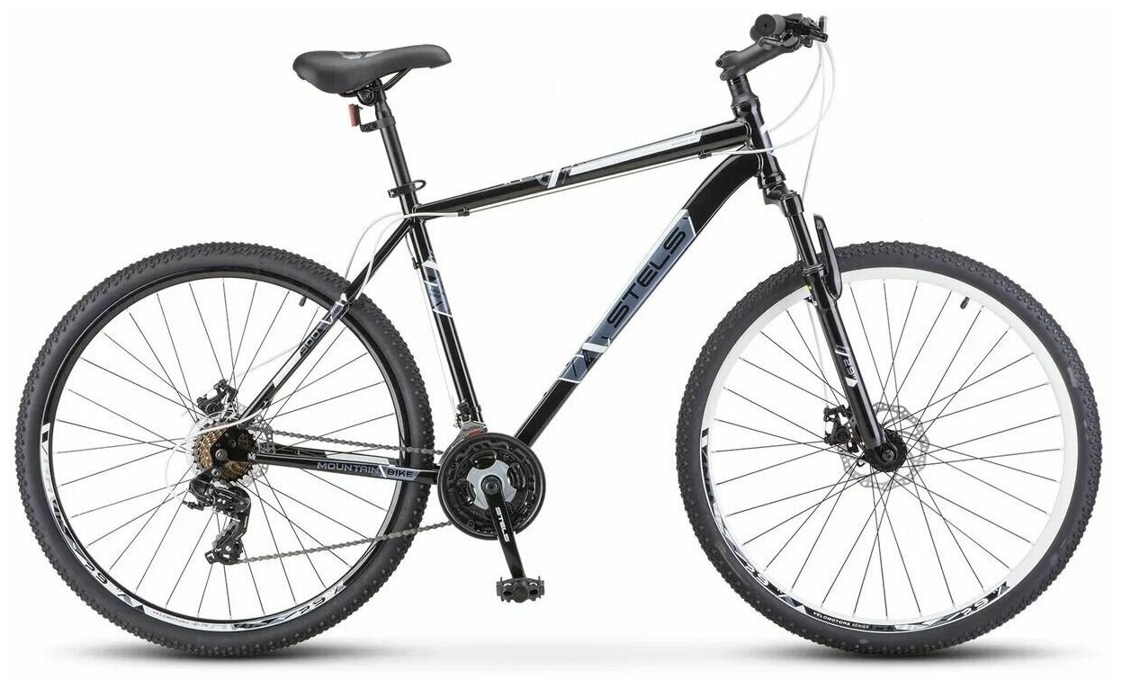 

Велосипед взрослый STELS Navigator-900 MD 29 F020 Чёрный/белый (LU096011 LU088979 21)