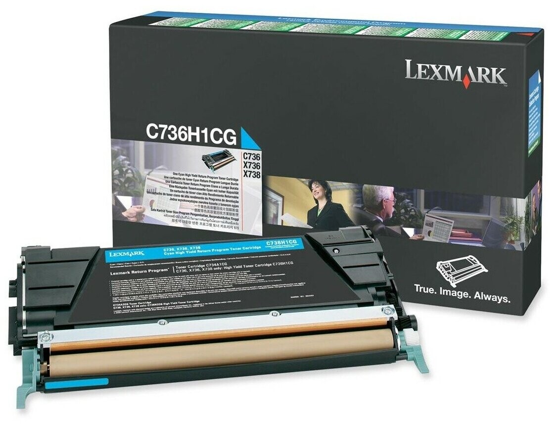 

Картридж Lexmark C736H1CG Cyan